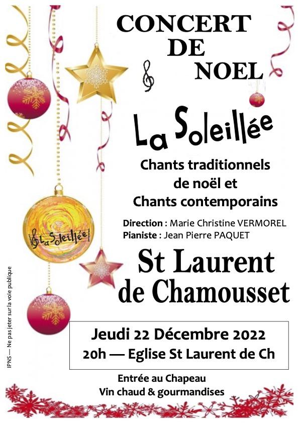 Affiche concert noe l 2022